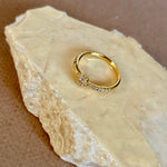 Olivra | Gold Plated Ring