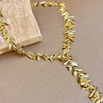 Dorena | Gold Plated Necklace [ convertible ]