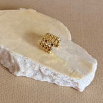 Cuffino 03| Gold Plated Earrings [ Ear Cuff - Single Piece ]