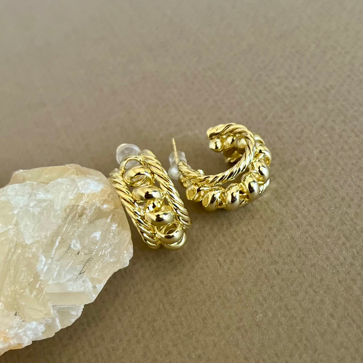 Orlume | Gold Plated Earrings
