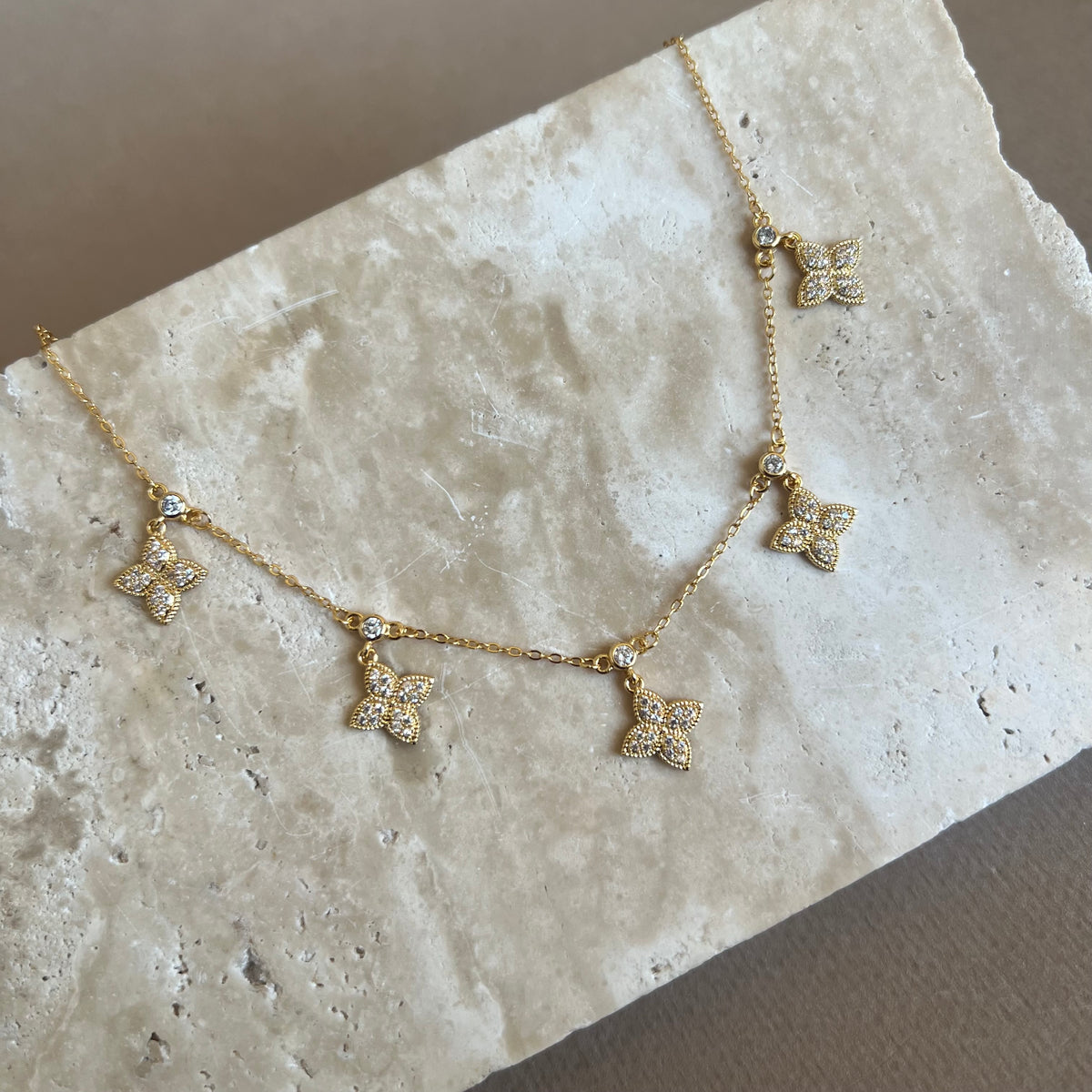 Rosan 02 | Gold Plated Necklace