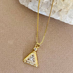 Triango | Gold Plated necklace