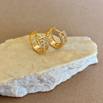 Cerulia | Gold Plated Earrings