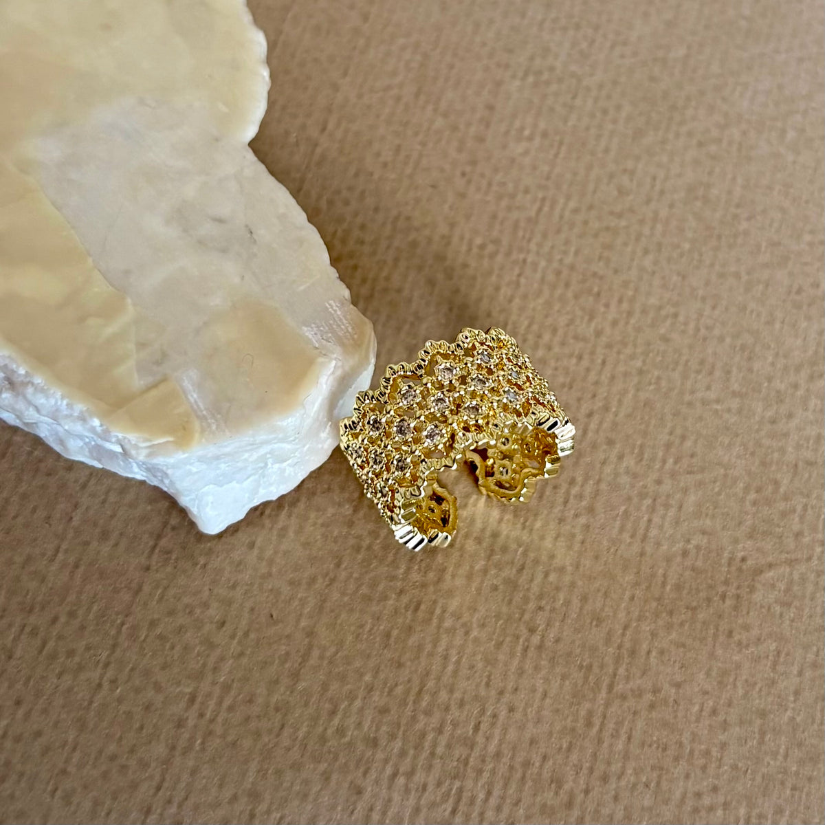Azoria | Gold Plated Ring