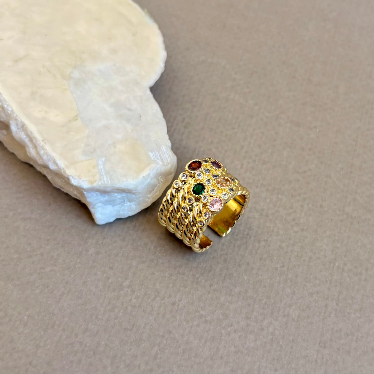 Korvessa 02 | Gold Plated Ring