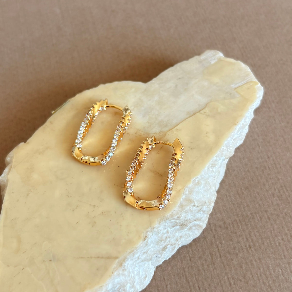 Cavirae | Gold Plated Earrings