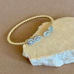 Sinal 02 | Gold Plated Bangle