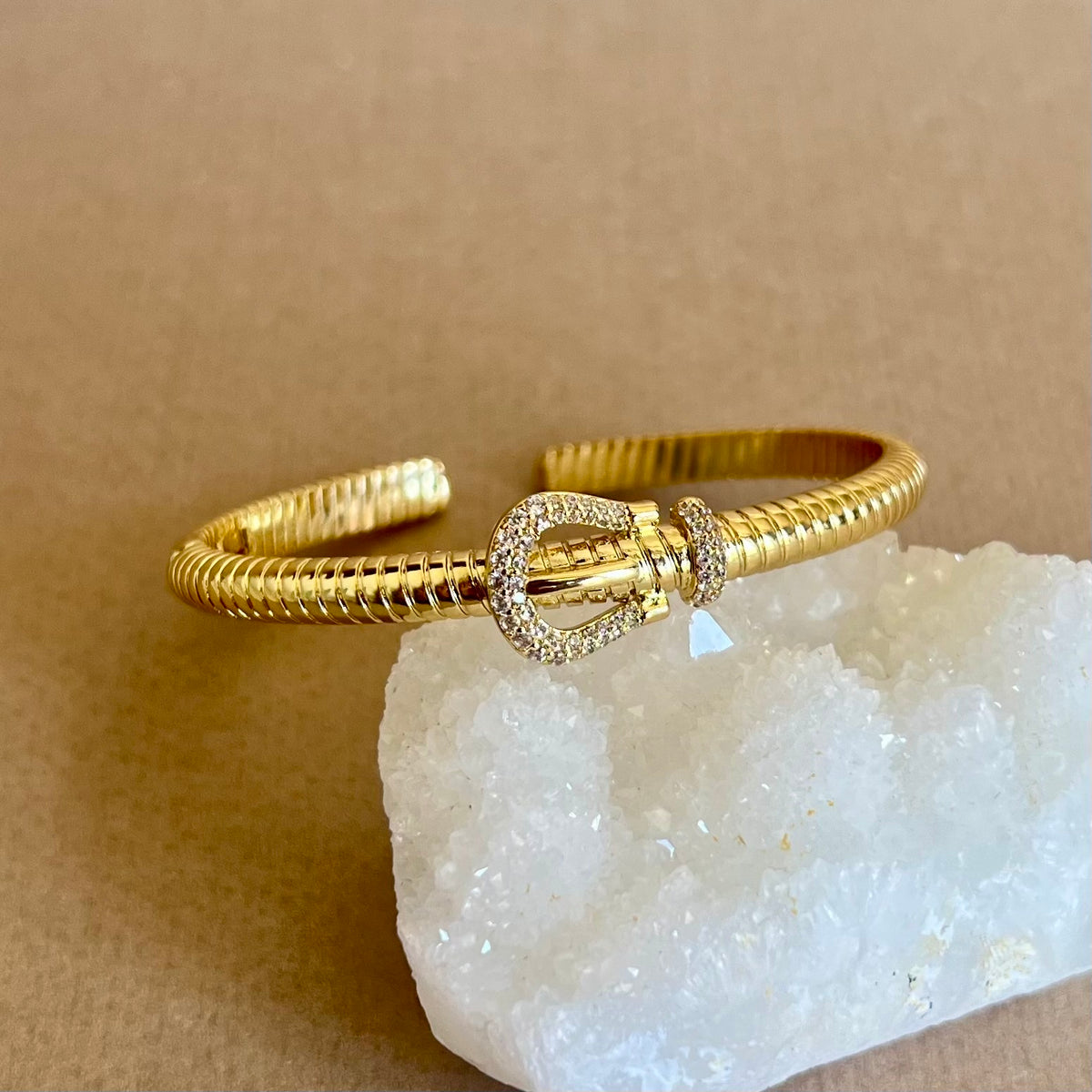 Finch 03 | Gold Plated Bangle