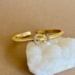 Finch 03 | Gold Plated Bangle