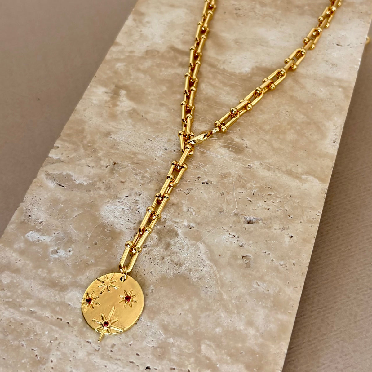 Signature 13 | Gold Plated Necklace