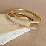 Jox 02 | Gold Plated Bangle