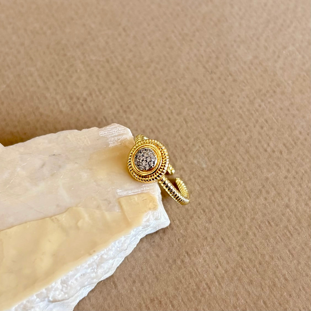 Encira 03 | Gold Plated Ring