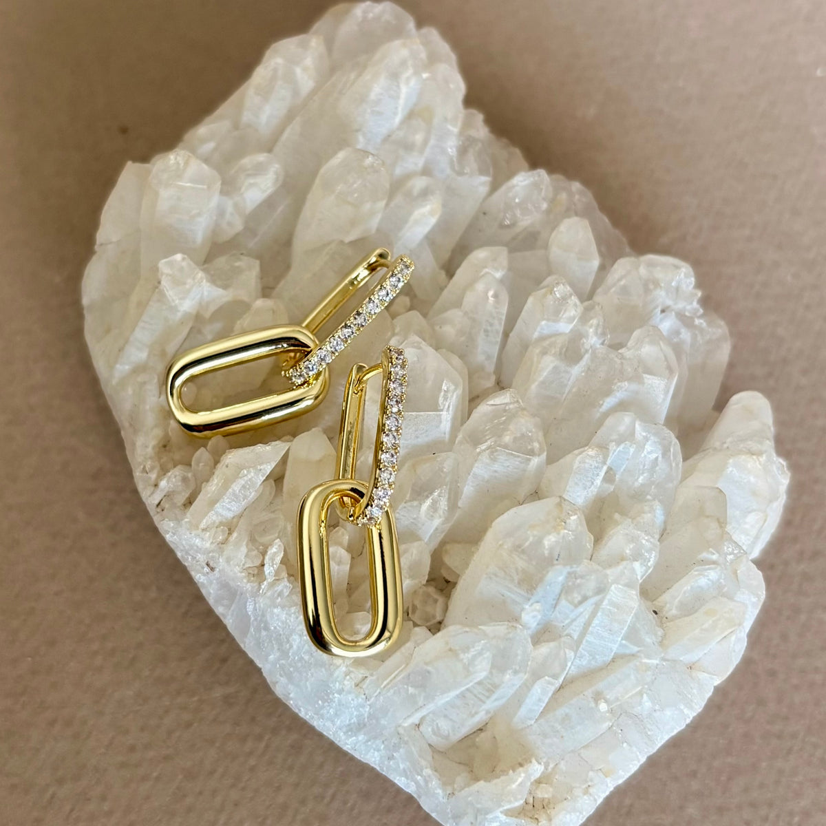 Ayara | Gold Plated Earrings [2 In 1 ]