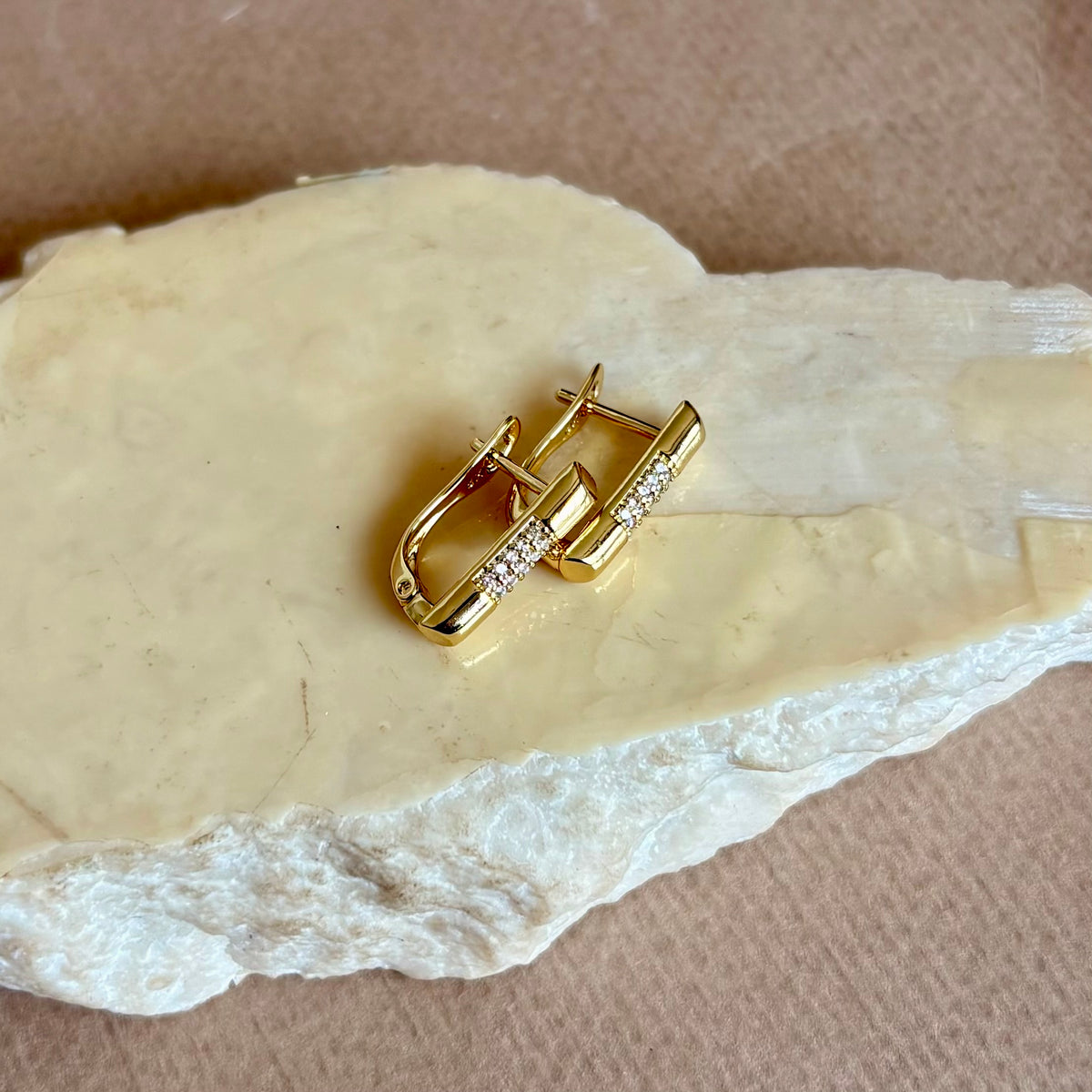 Belvaris | Gold Plated Earrings