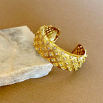 Aurora | Gold Plated Bangle