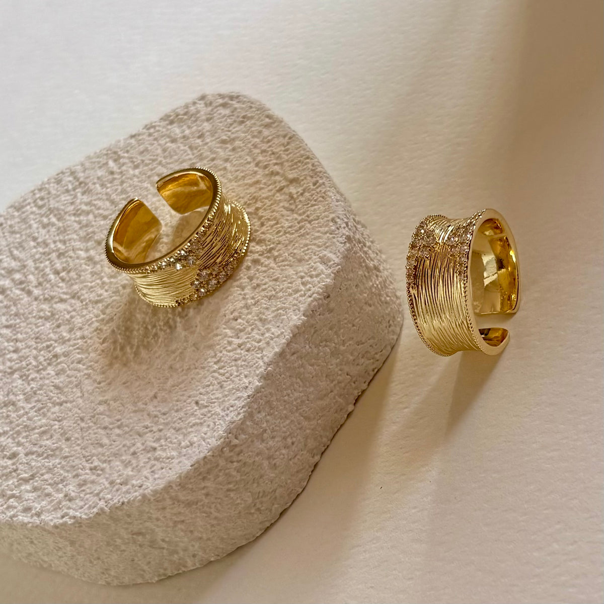 Aven | Gold Plated Ring