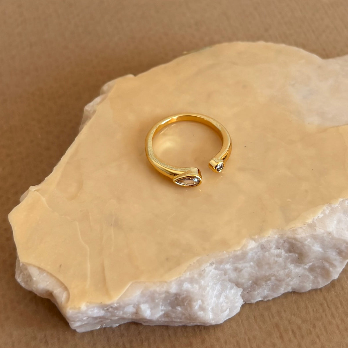Aziel | Gold Plated Ring