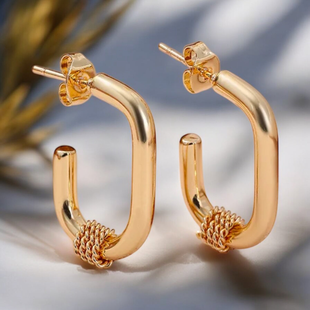 Lima | Gold Plated Earrings