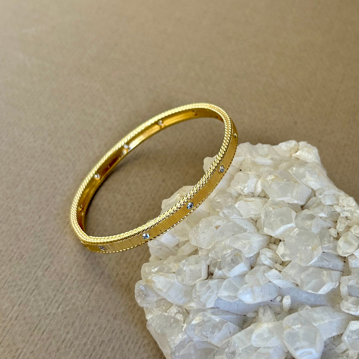 Orlisse | Gold Plated Bangle