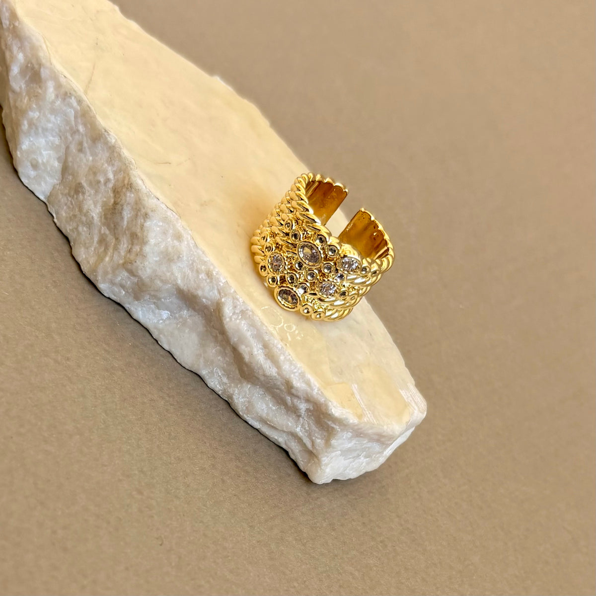 Korvessa | Gold Plated Ring