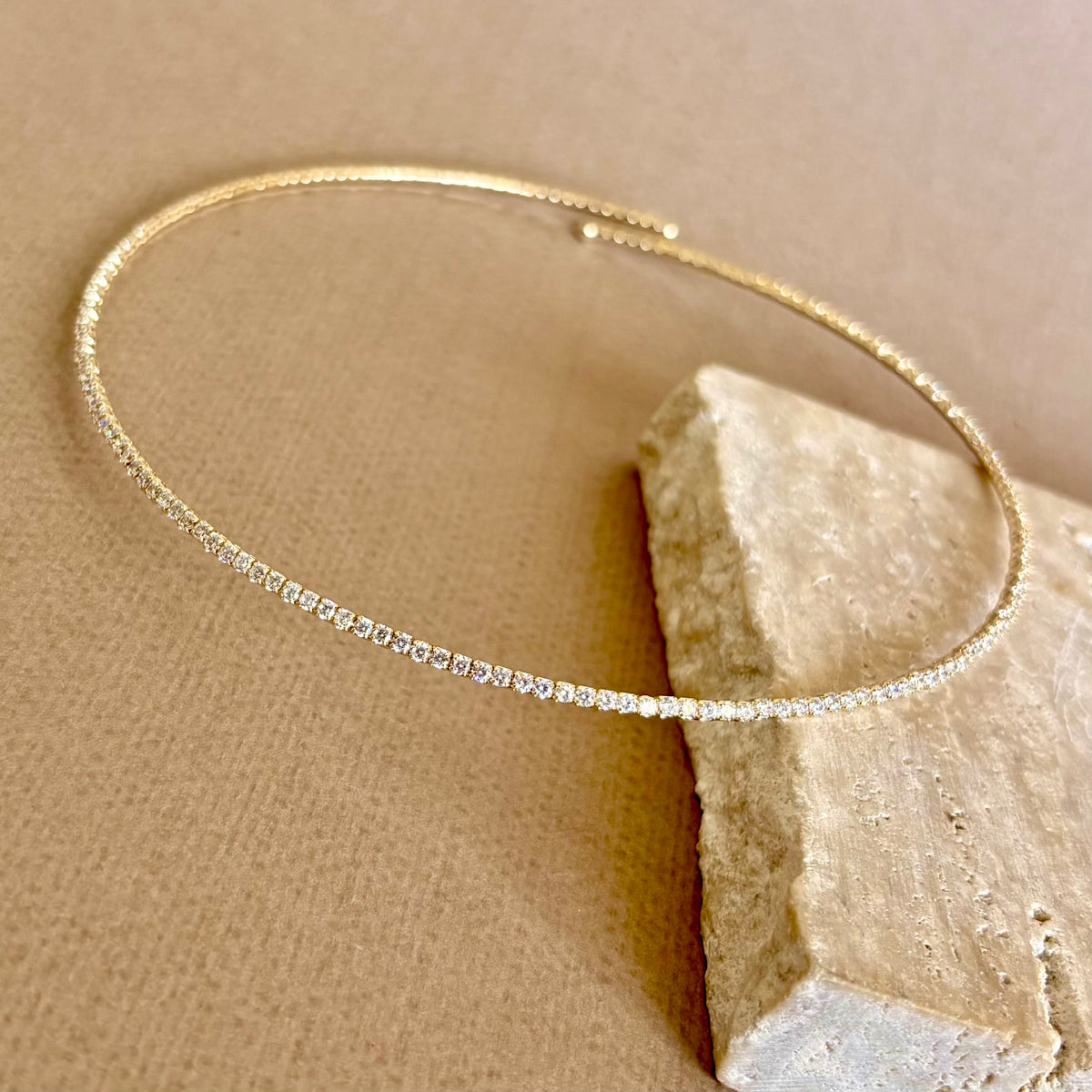 Aurnick 03 | Gold Plated Necklace [Choker]