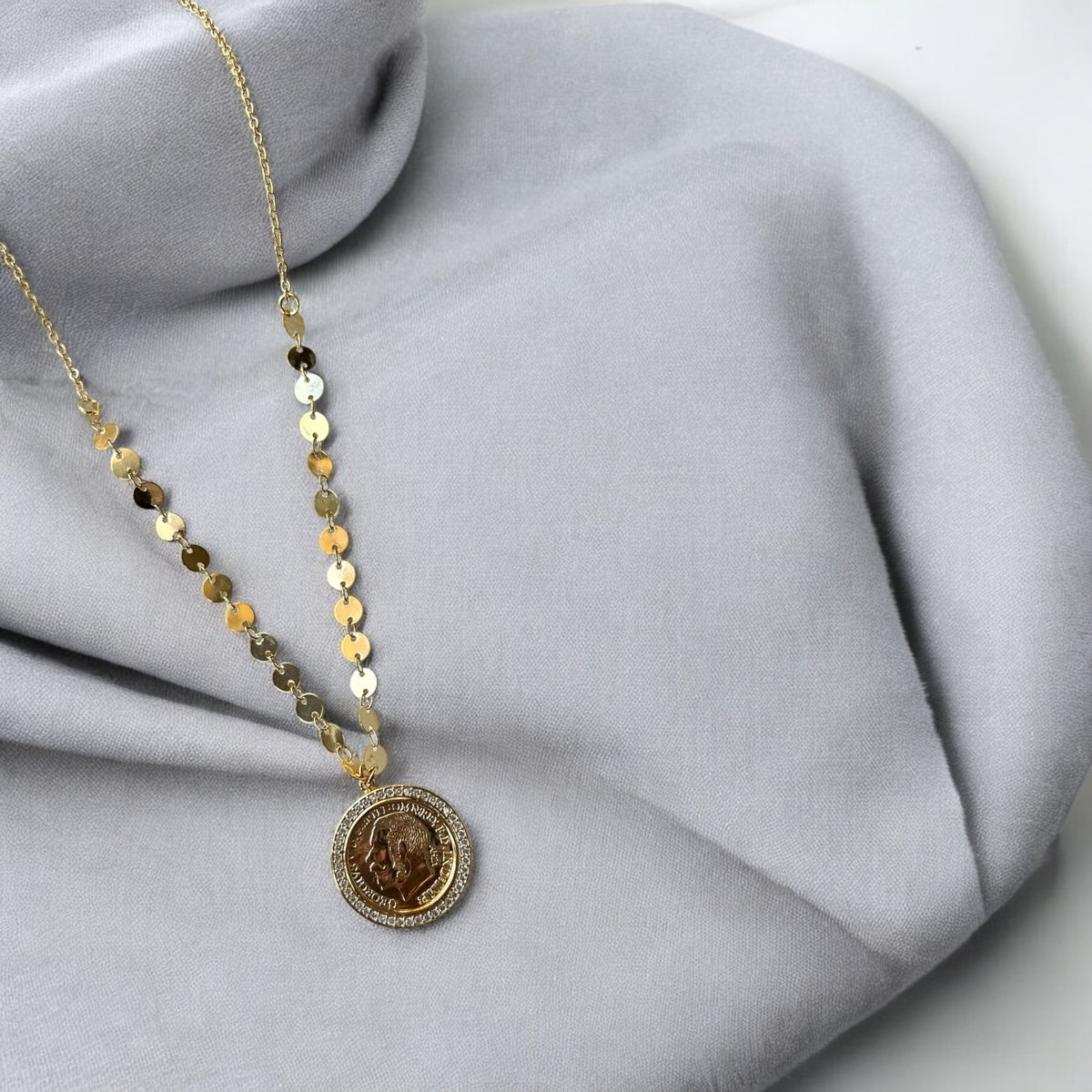 Verve 04 | Gold Plated Necklace