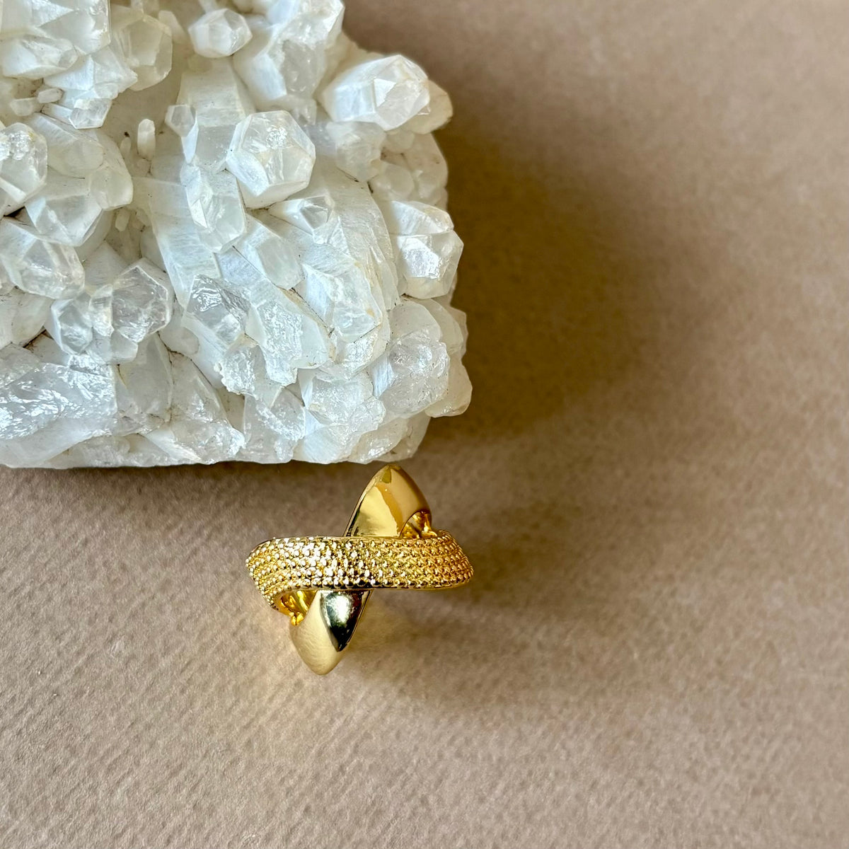 Cendara | Gold Plated Ring
