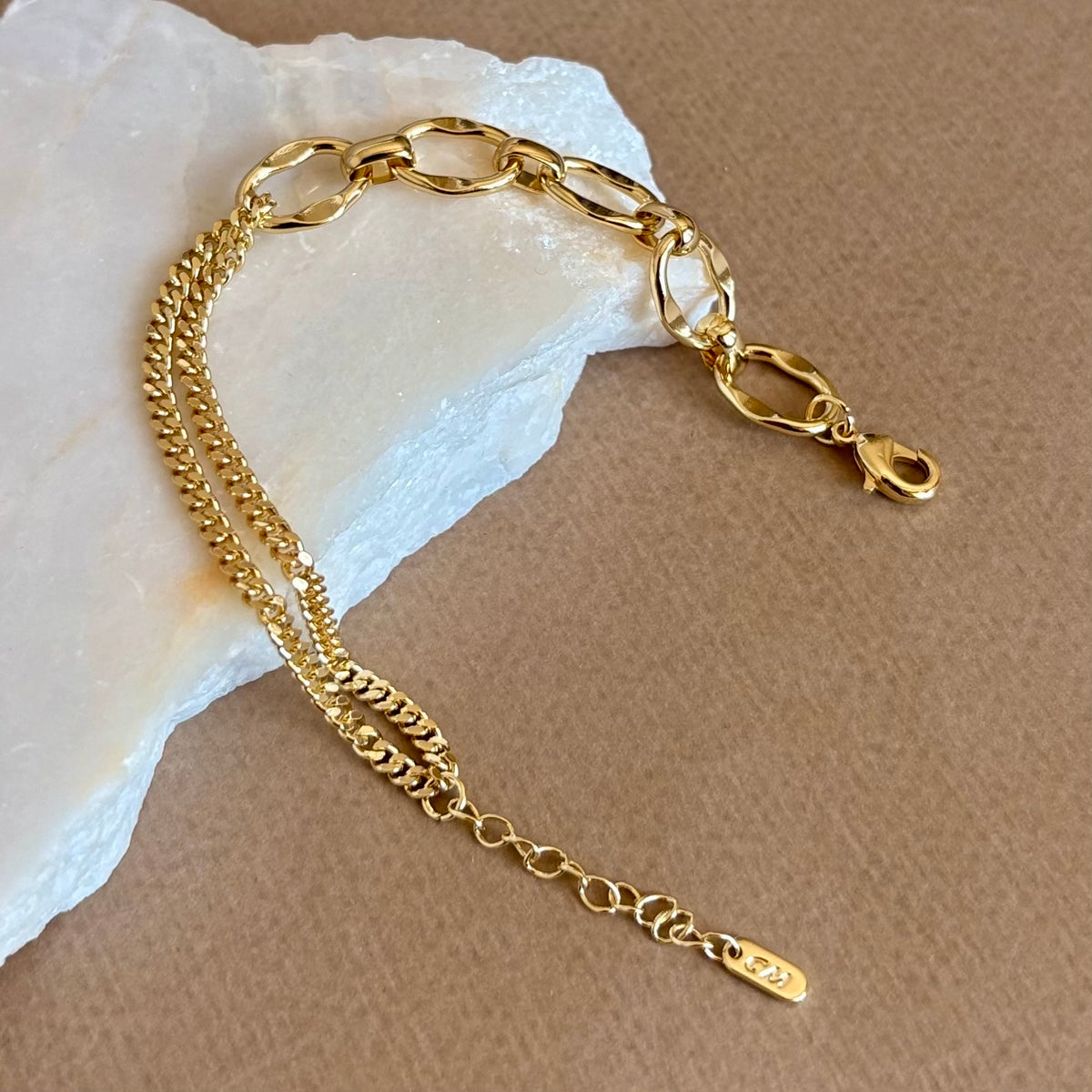 Encina | Gold Plated Bracelet