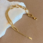Encina | Gold Plated Bracelet