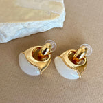 Elvarenne | Gold Plated Earrings