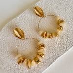 Drevan 02 | Gold Plated Earrings