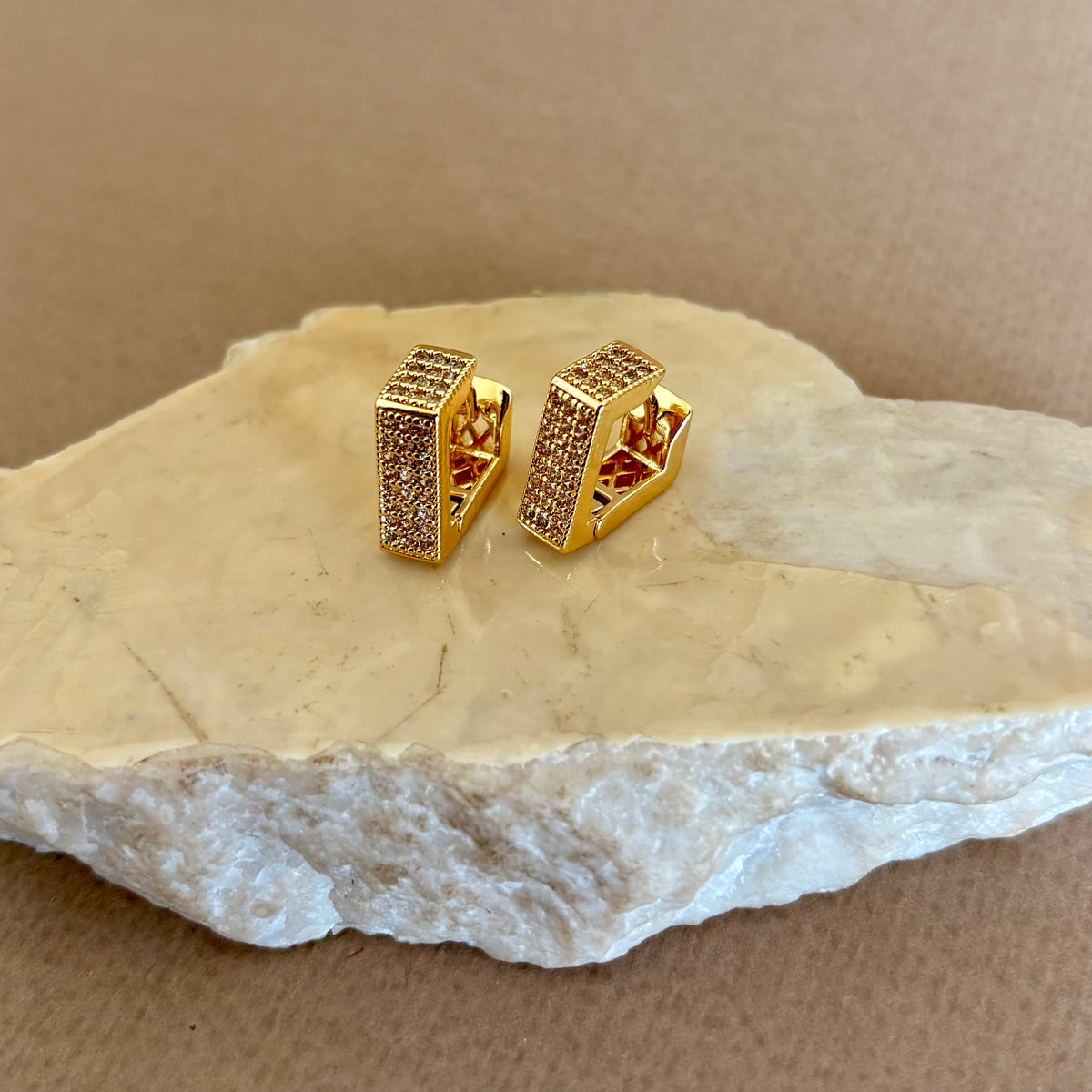 Galviera | Gold Plated Earrings