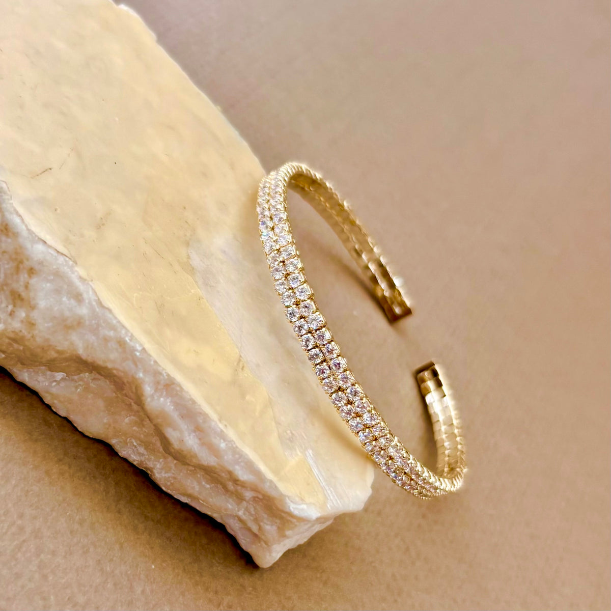 Belisar | Gold Plated Bangle