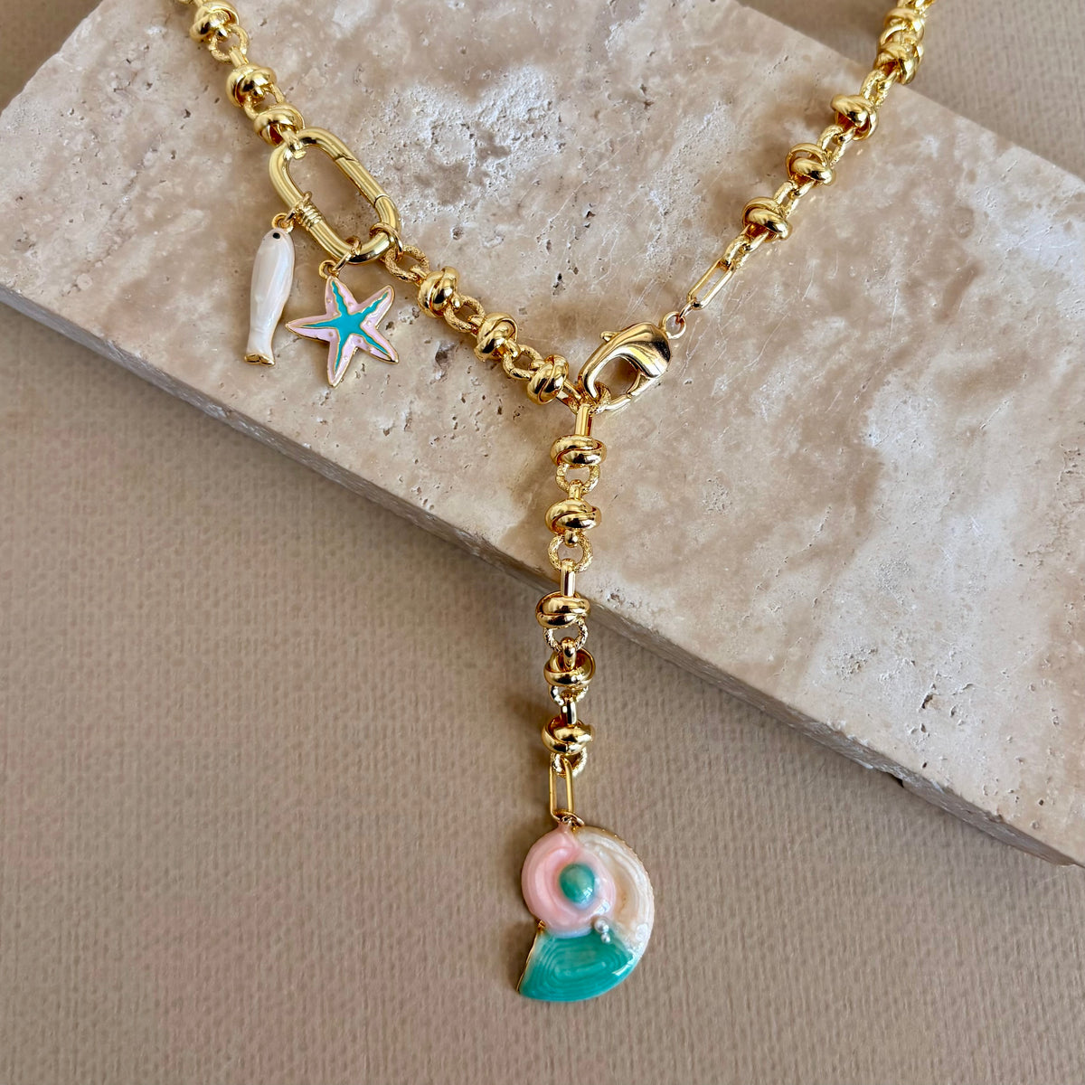 Signature 56 | Gold Plated Necklace
