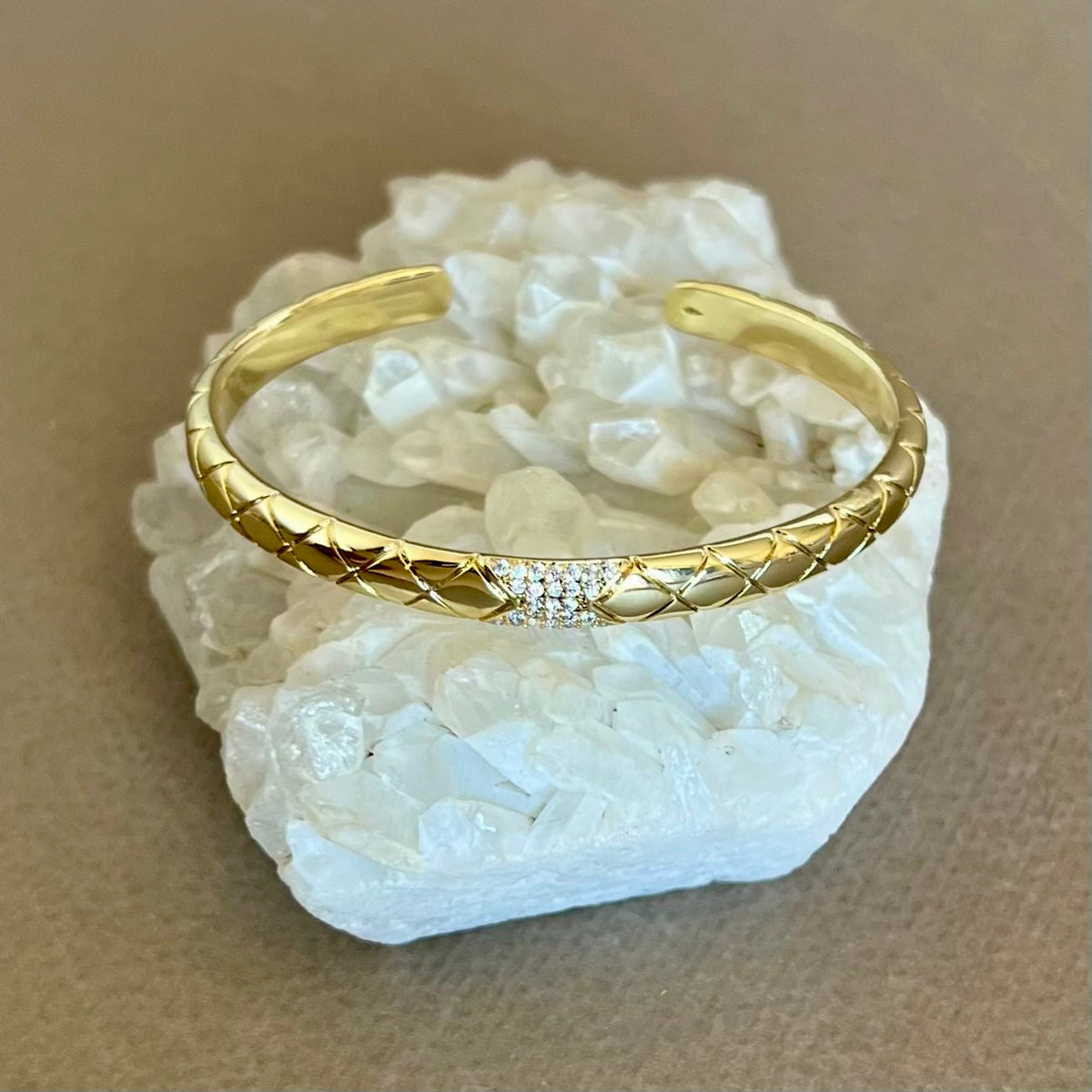 Messika 03 | Gold Plated Bangle