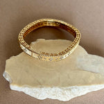 Lavorin 02 | Gold Plated Bangle