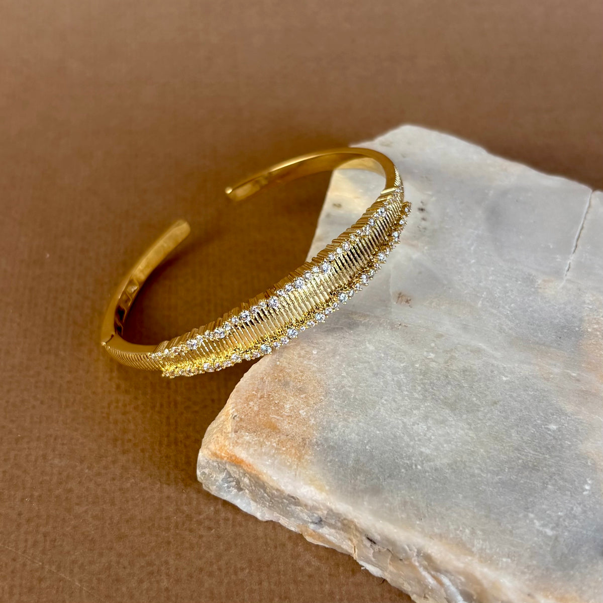 Civrel | Gold Plated Bangle