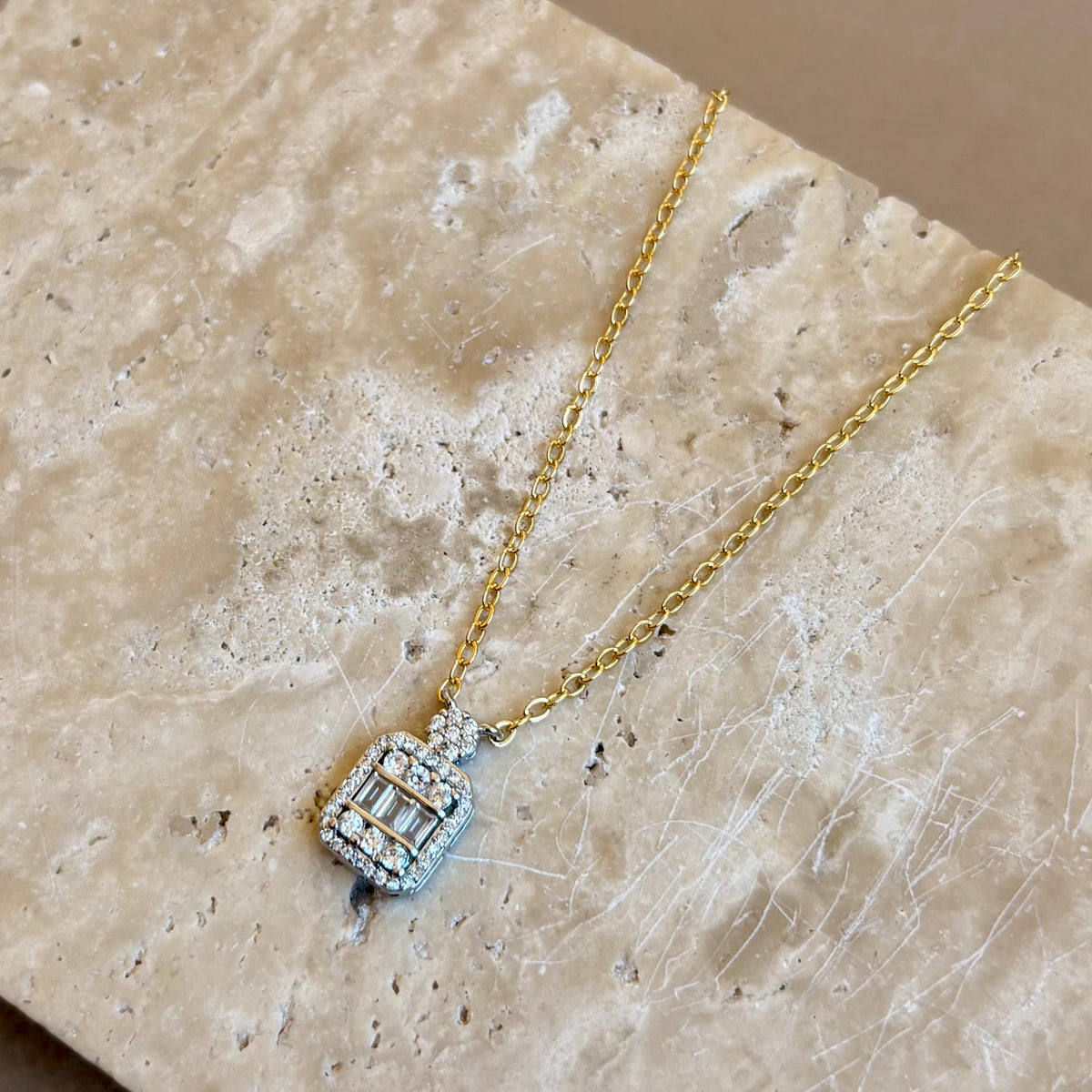 Nira 04 | Gold Plated Necklace