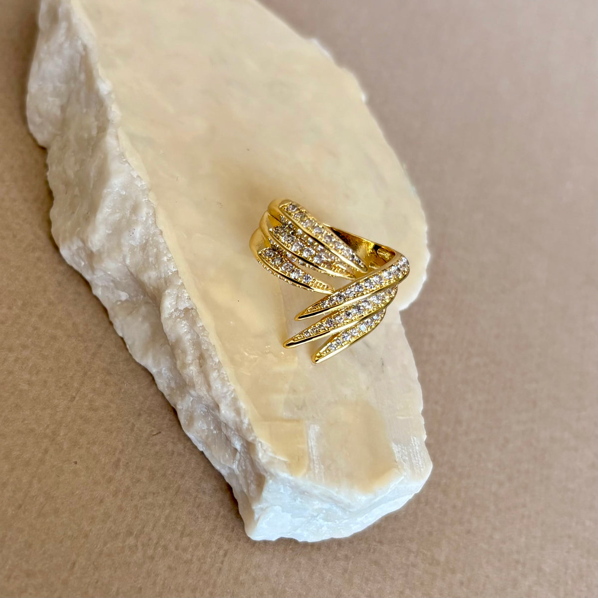 Claws | Gold Plated Ring