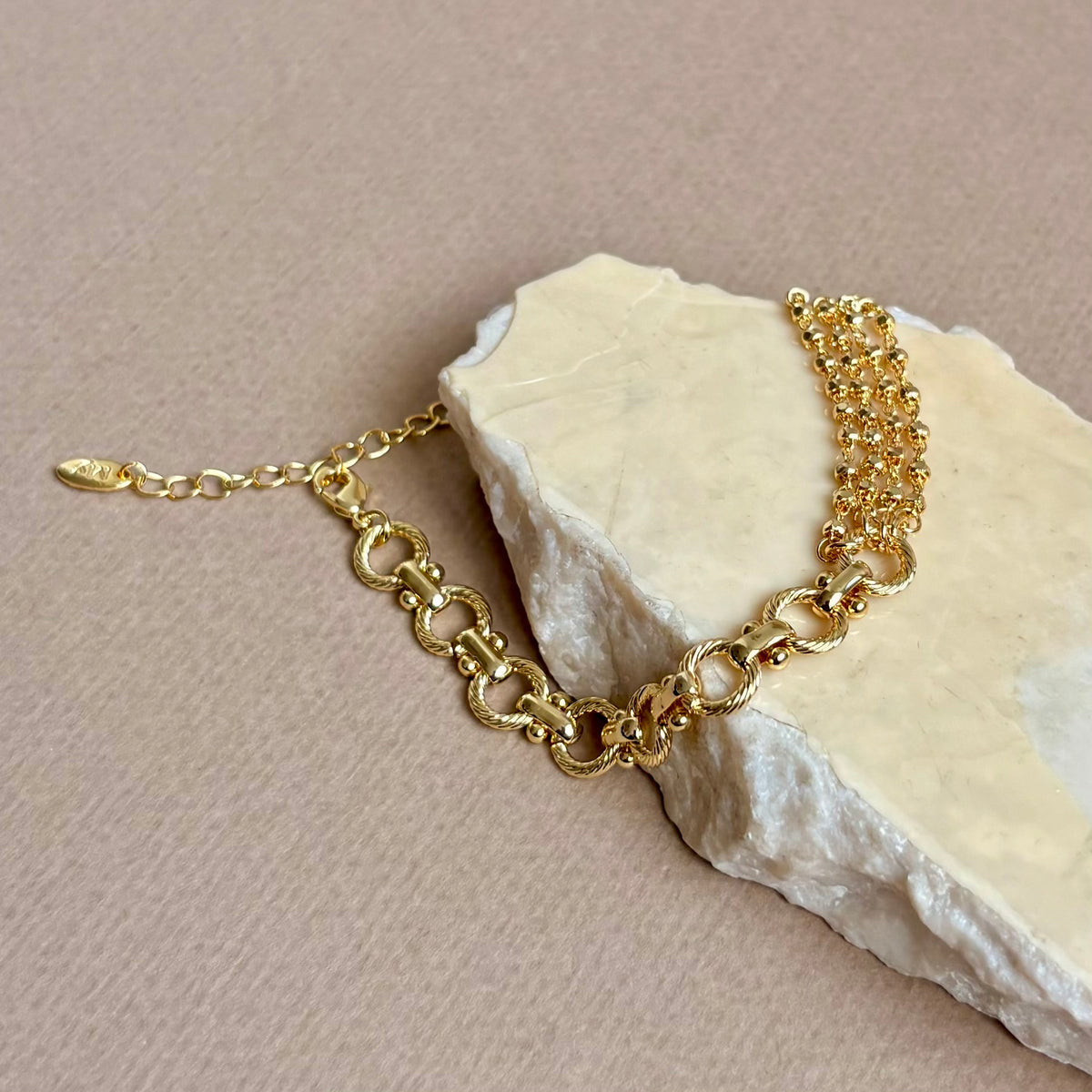 Belvane | Gold Plated Bracelet