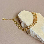 Belvane | Gold Plated Bracelet