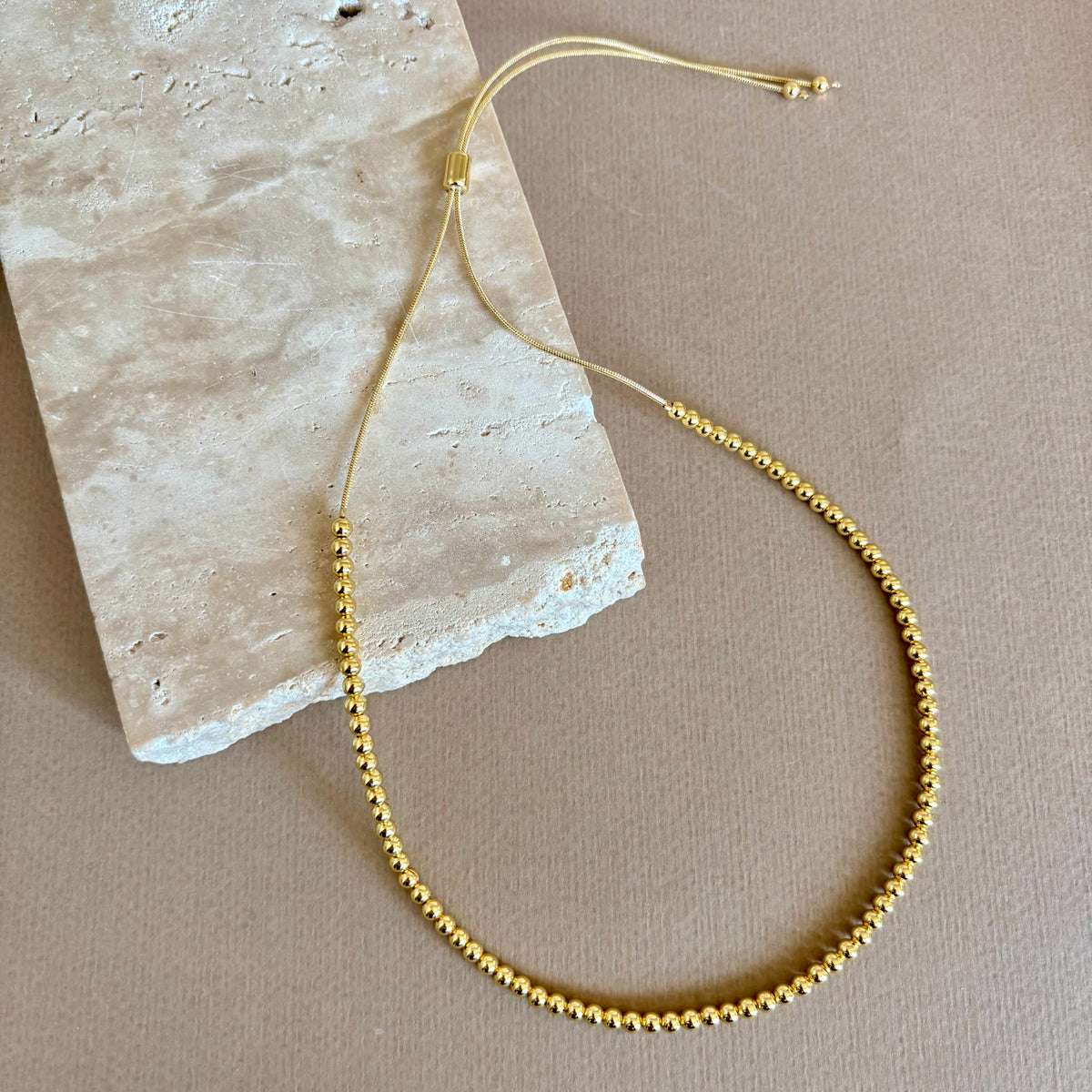 Vela 04 | Gold Plated Necklace