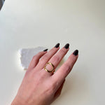 Myka | Gold Plated Ring