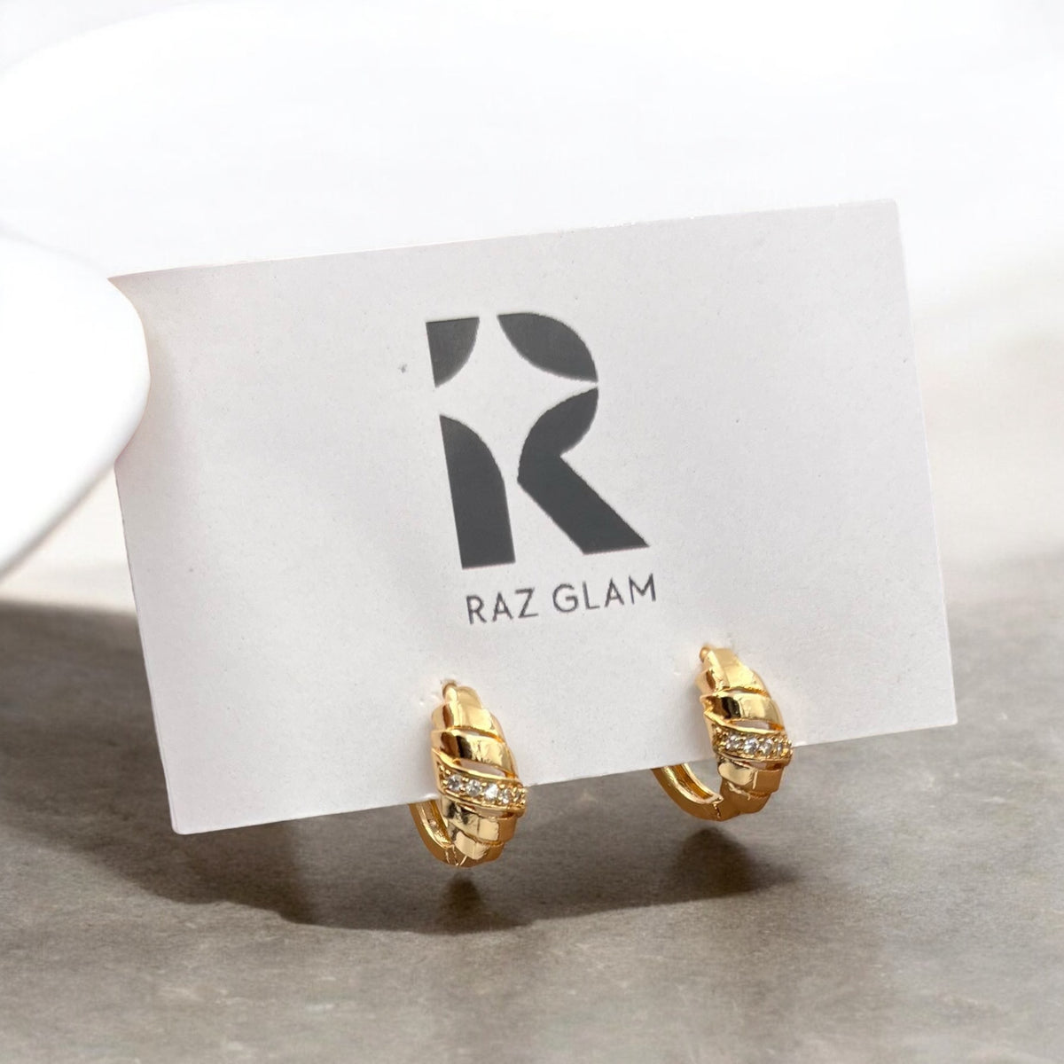 Huggies | Gold Plated Earrings