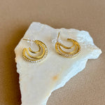 Mariel | Gold Plated Earrings