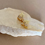 Clavienne | Gold Plated Earrings