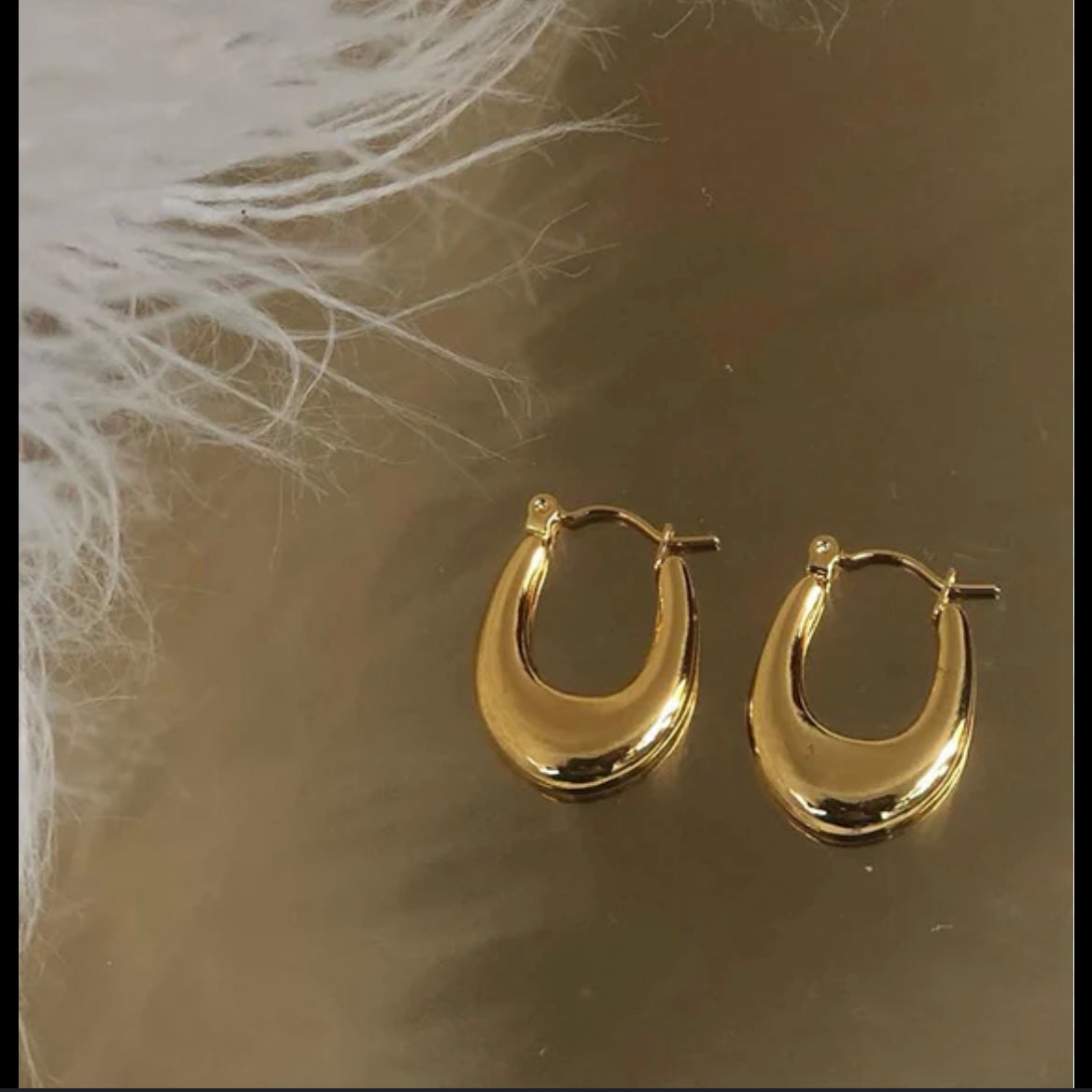 Dakar | Gold Plated Earrings