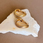 Tazric | Gold Plated Earrings