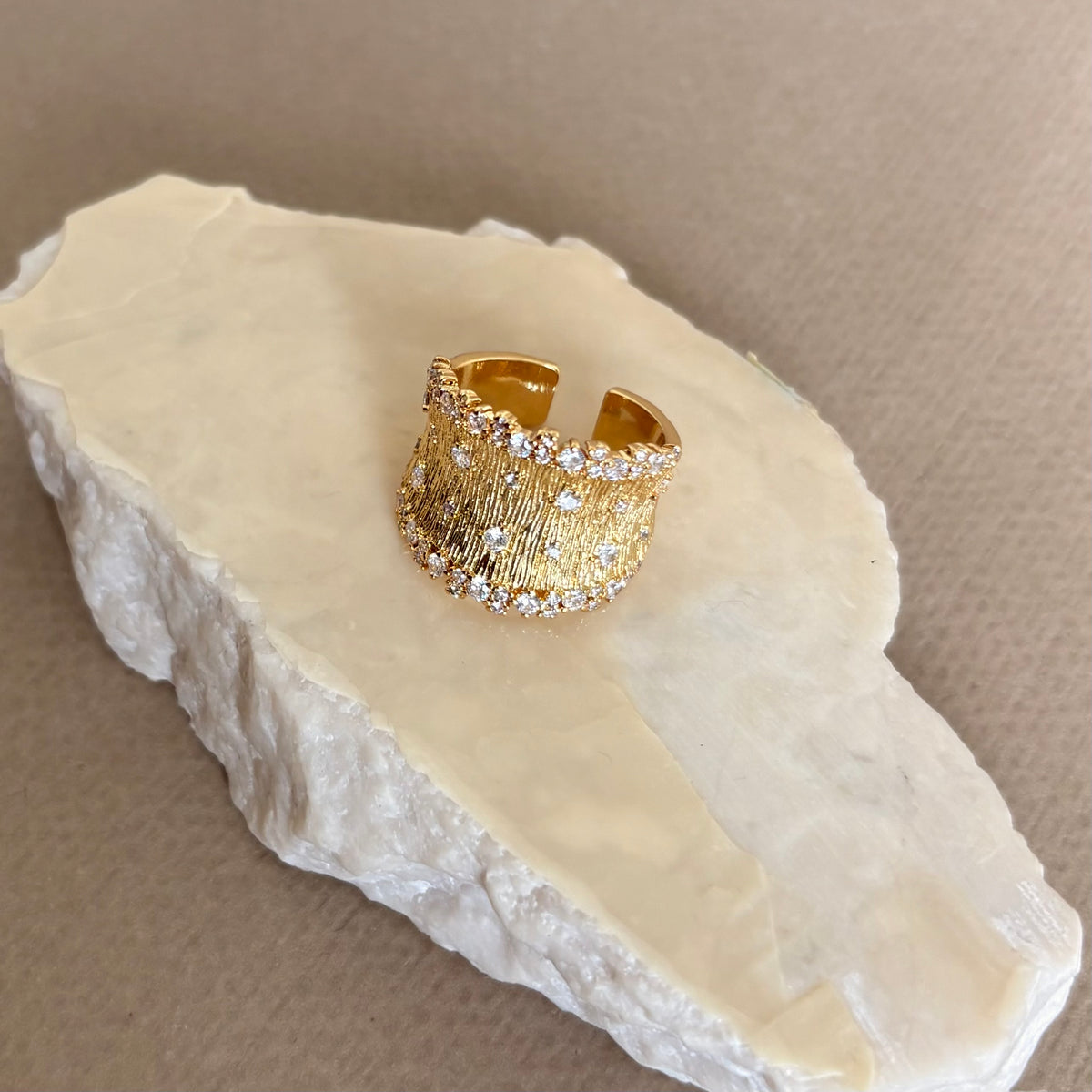 Veloriah | Gold Plated Ring