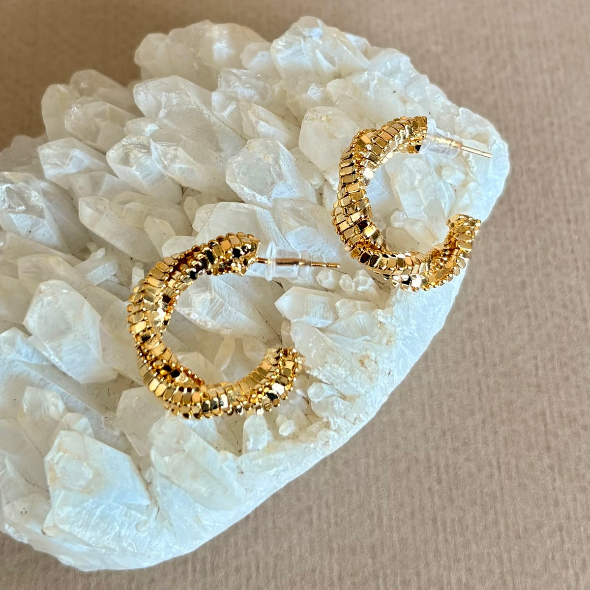 Gia | Gold Plated Earrings